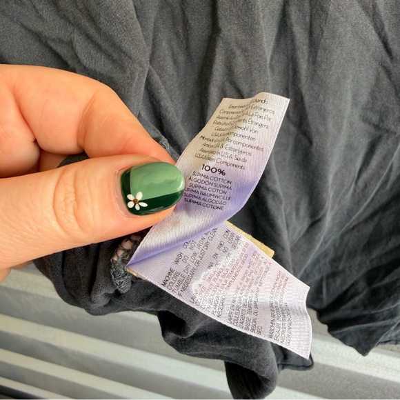 Mother The Rowdy Cutoff Tee in Cowboys Don't Cry - Picture 7 of 7